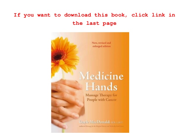 Massage Therapy Books Free Download Pdf